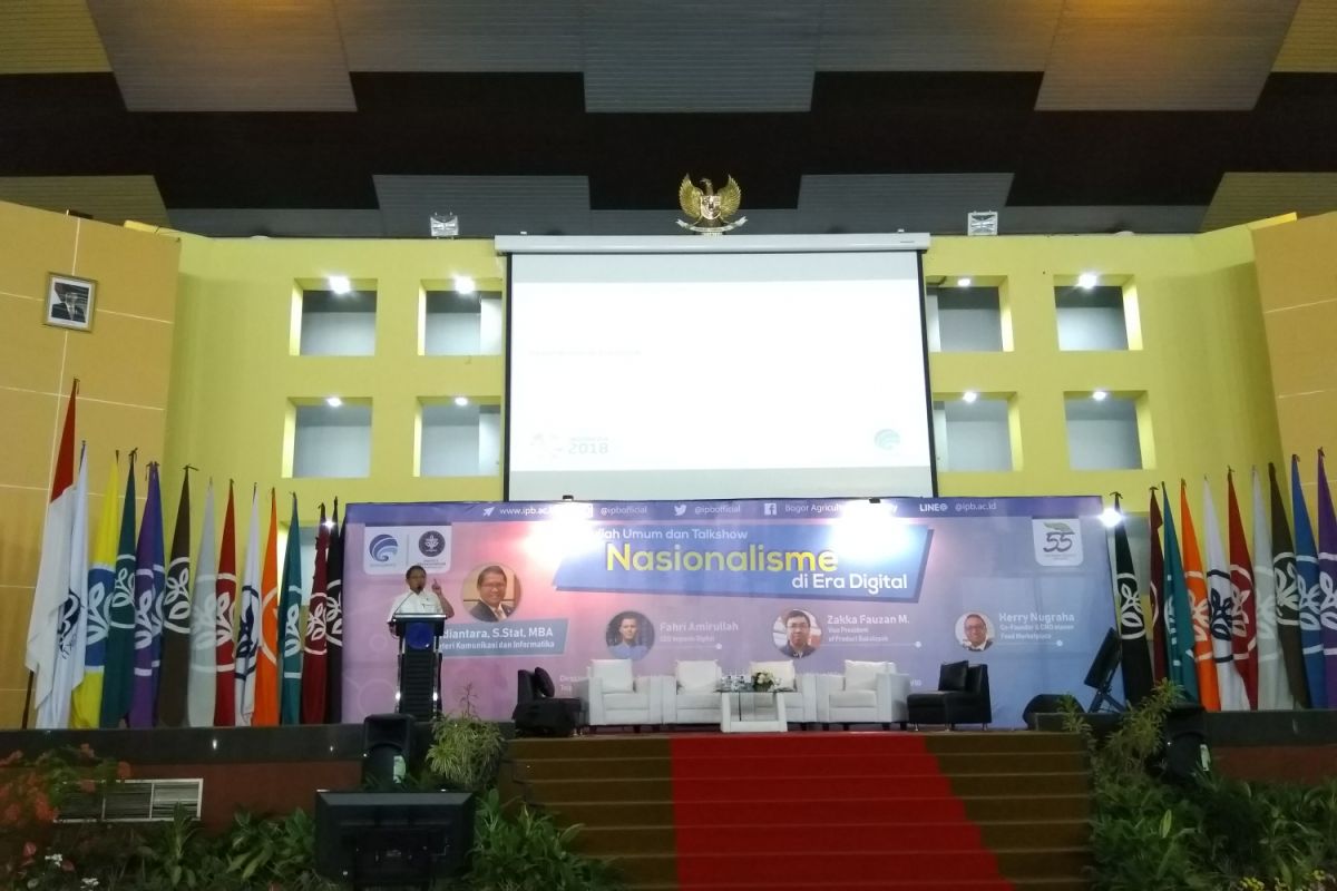 Menkominfo sebut akustik gedung IPB kurang bagus