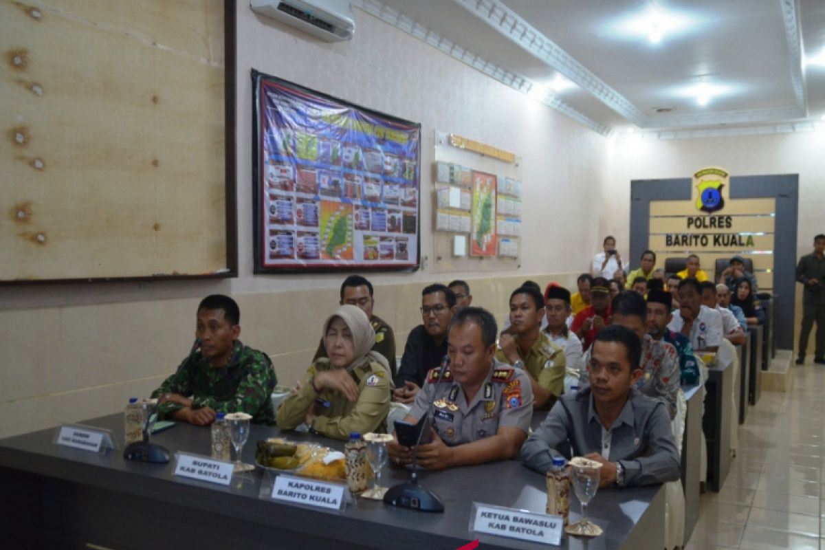 Bupati-Wabup hadiri  video conference Pemilu