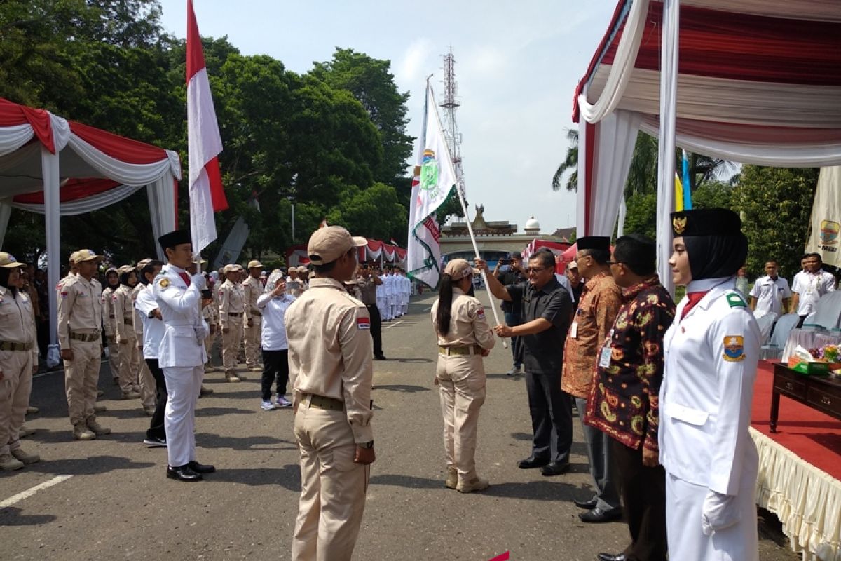 Peserta Kirab Pemuda disuguhi seni budaya Jambi (video)