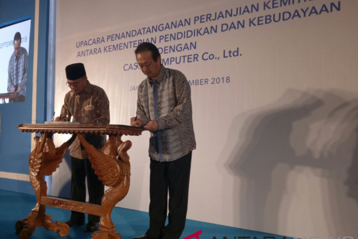 Kemdikbud targetkan 2.000 guru belajar ke Casio