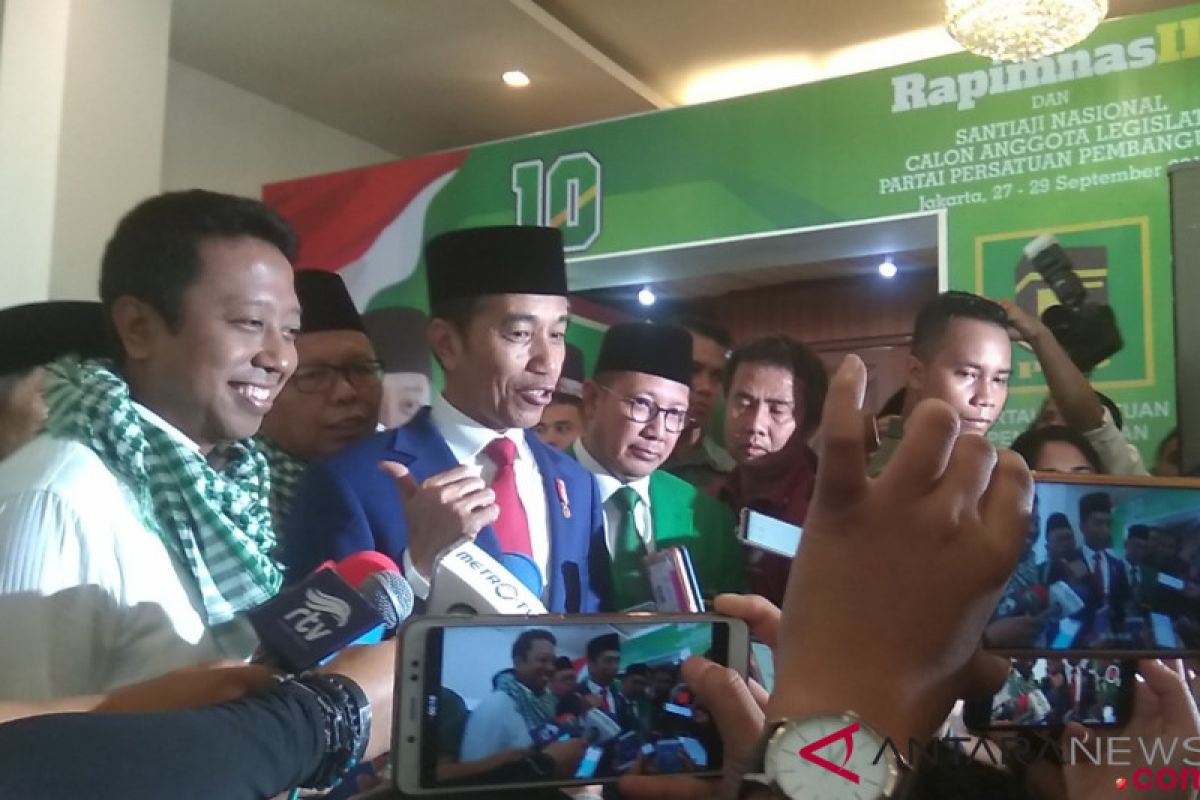 Jokowi: dukungan Keluarga Besar Gus Dur menambah semangat