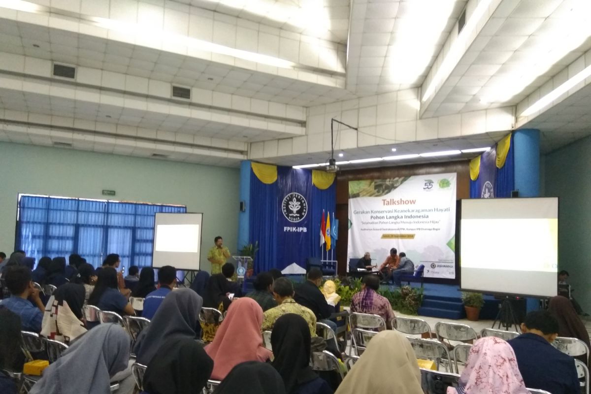 IPB ajak mahasiswa lestarikan pohon langka Indonesia