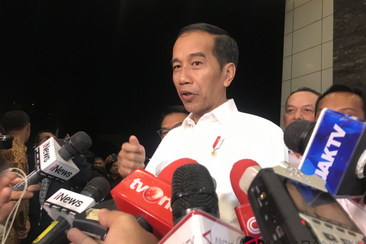 Jokowi ingatkan dukung-mendukung harus "fair"