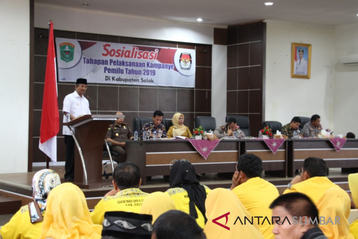KPU Solok diminta intensifkan sosialisasi pemilu kepada pemilih pemula