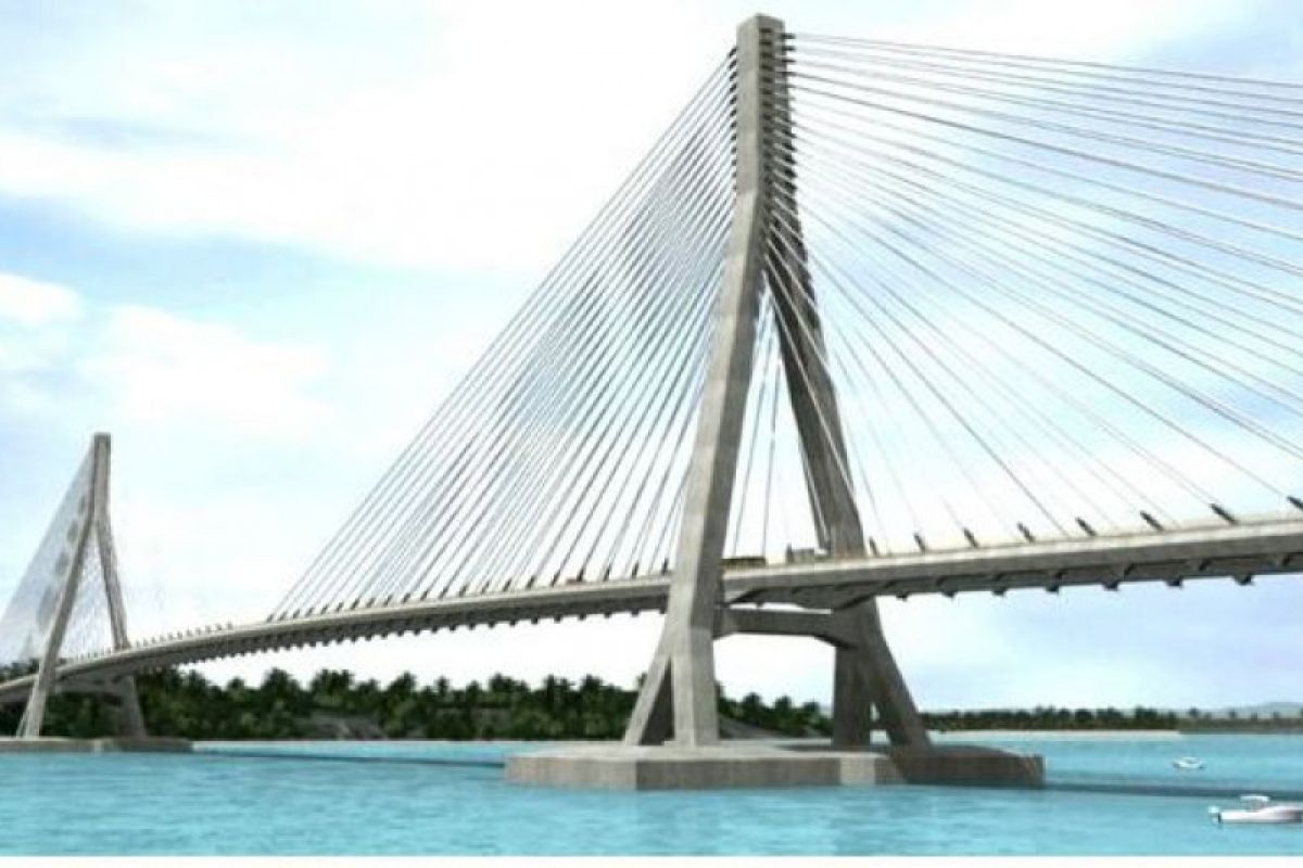 Gubernur setujui lokasi pembangunan Jembatan tol Penajam-Balikpapan