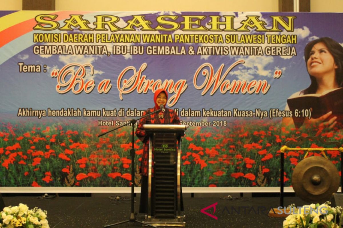 Ketua PKK Sulteng beri motivasi wanita GPID