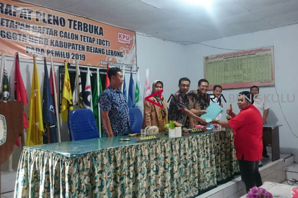 KPU Rejang Lebong tetapkan 364 DCT