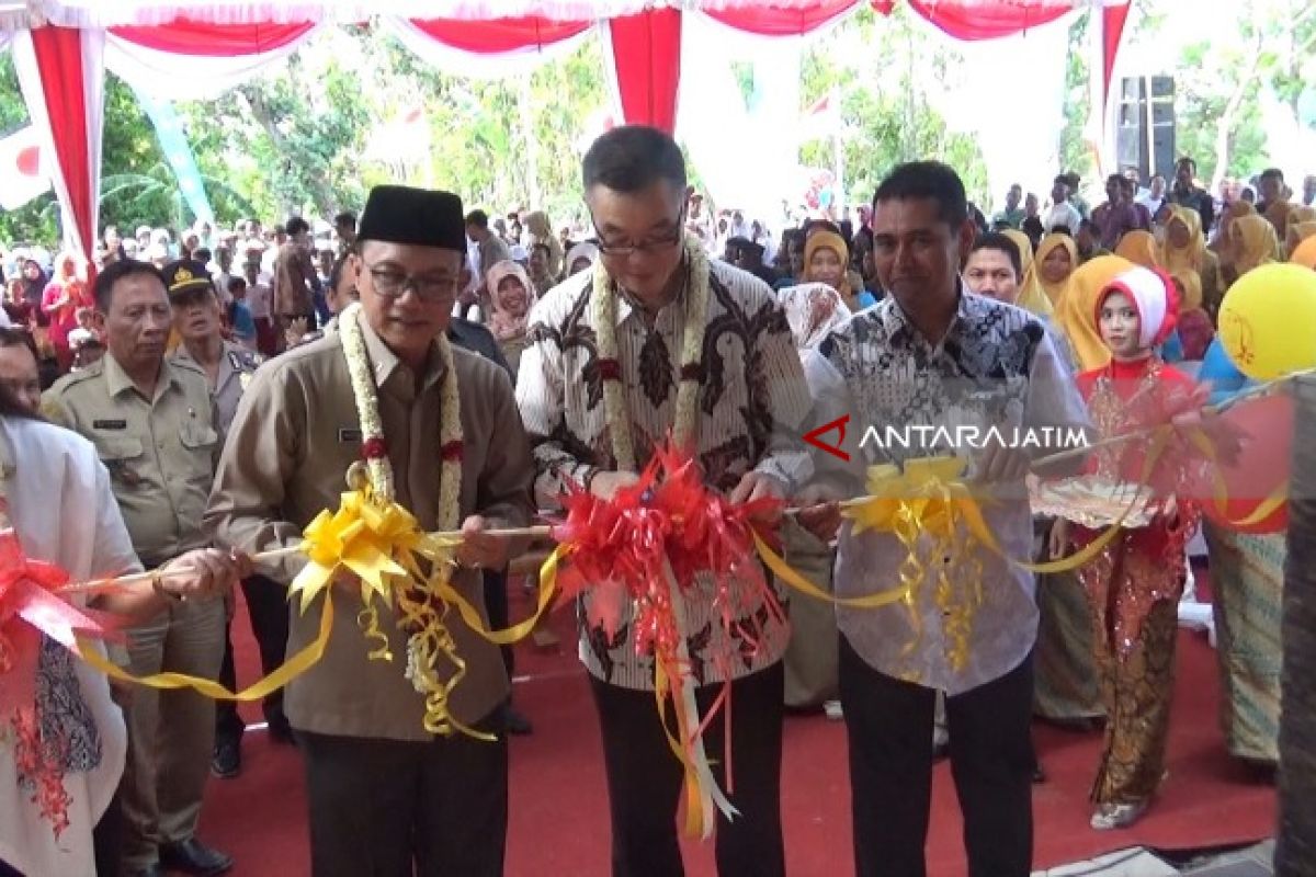 Konsul Jenderal Jepang Resmikan Polindes di Ngawi (Video)