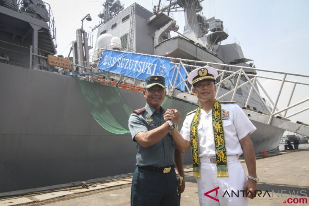 3 Kapal Perang Jepang berlabuh di Tanjung Priok