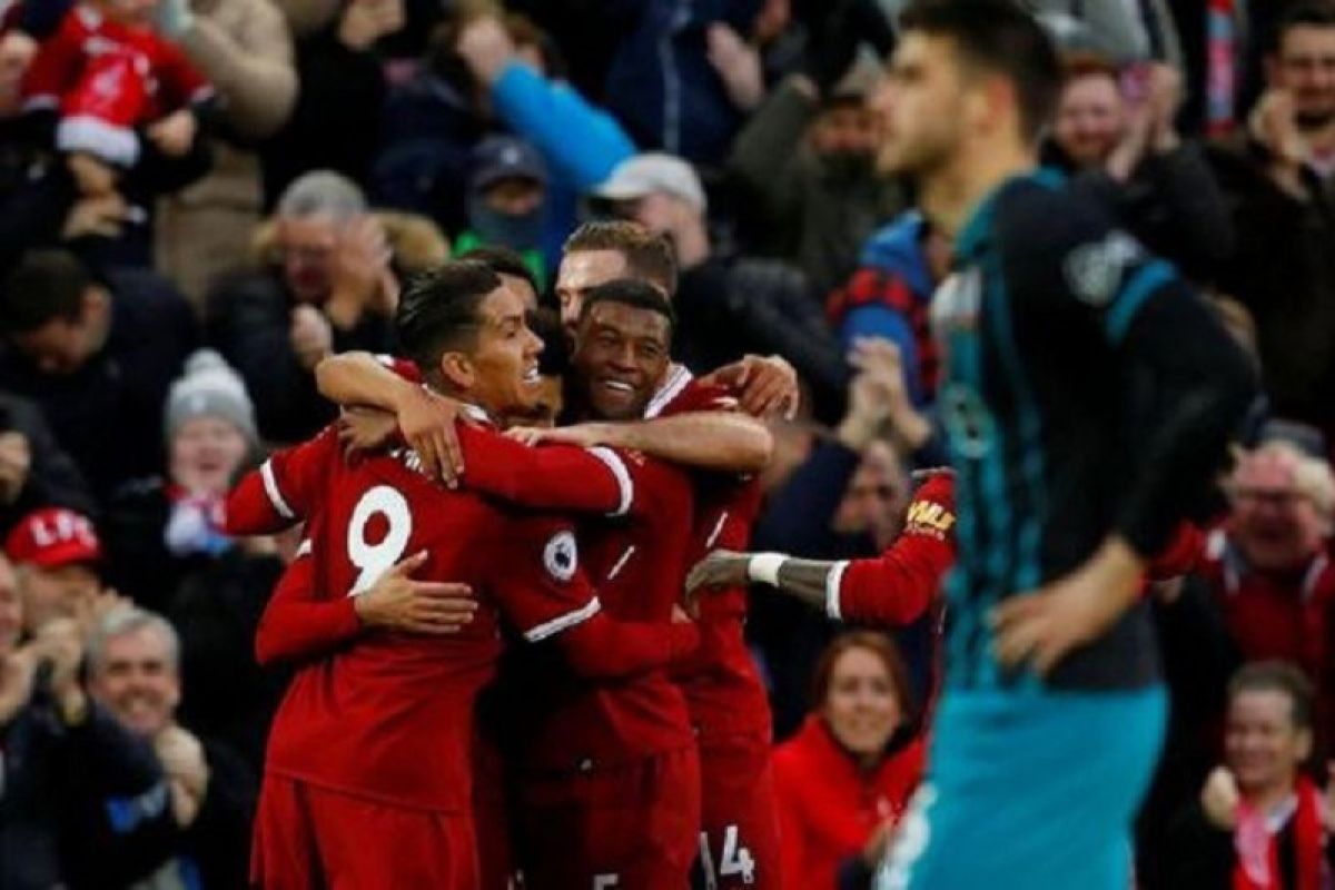 Liverpool kembali pimpin klasemen