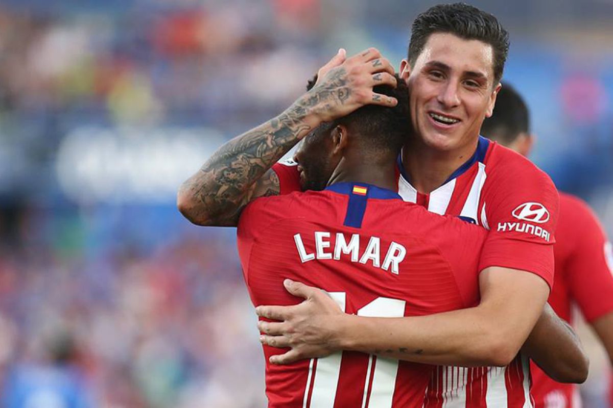 Gol perdana Lemar bantu Atletico bekuk Getafe 2-0