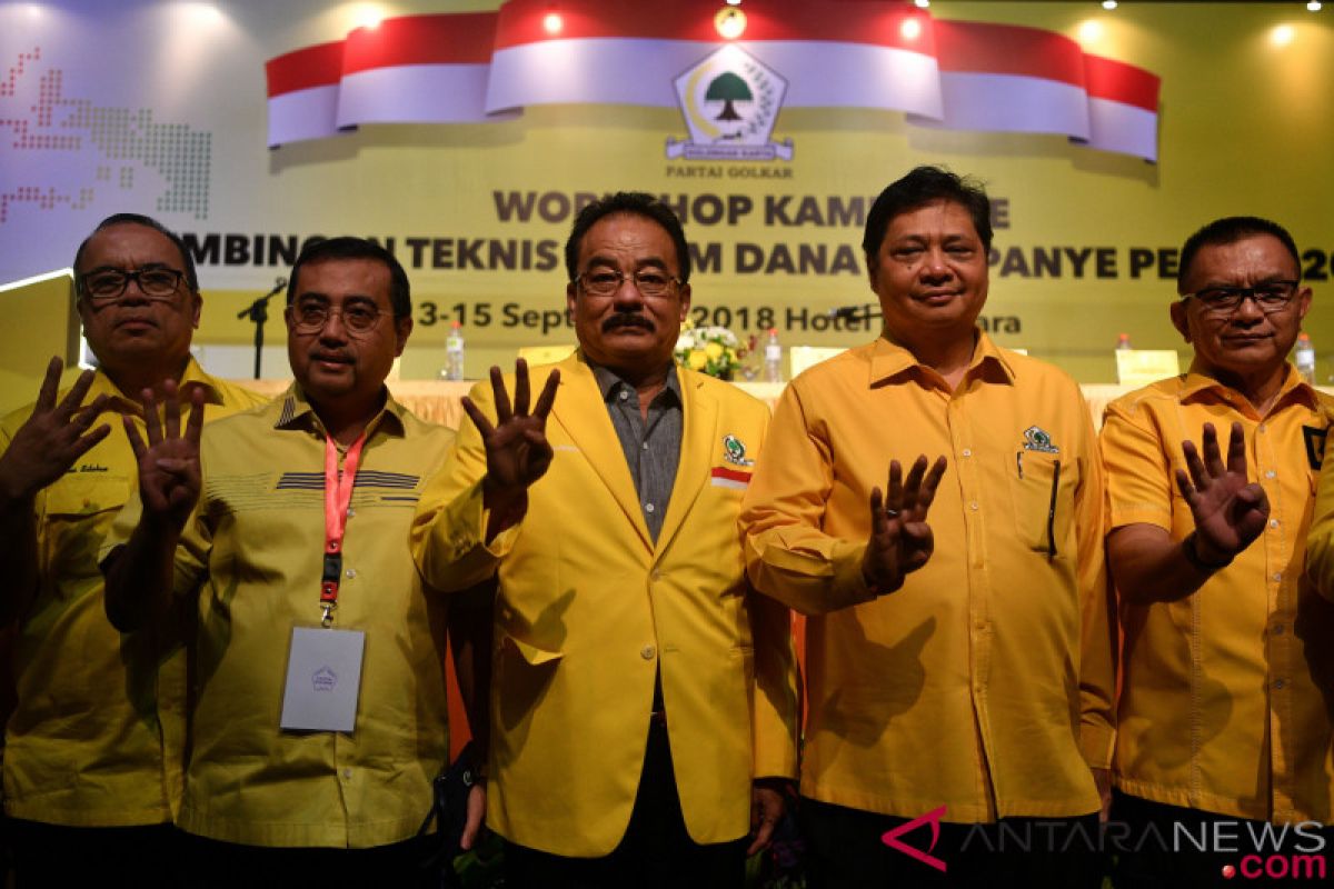 Golkar belum tentukan pengajuan kader  sebagai pimpinan di parlemen