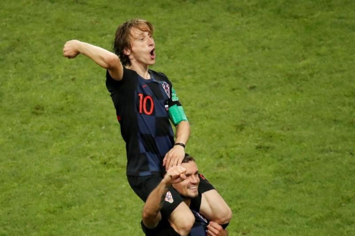 Singkirkan Ronaldo, Modric sabet pemain terbaik FIFA 2018