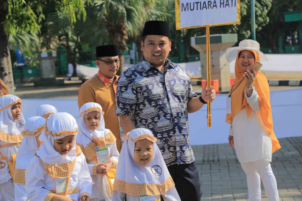 Ribuan Anak TK Se Kota Tangerang Ikuti Manasik Haji