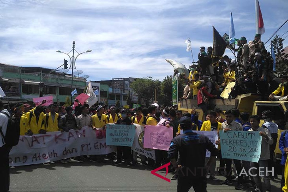 Mahasiswa Aceh Barat tuntut pengungkapan kasus narkoba