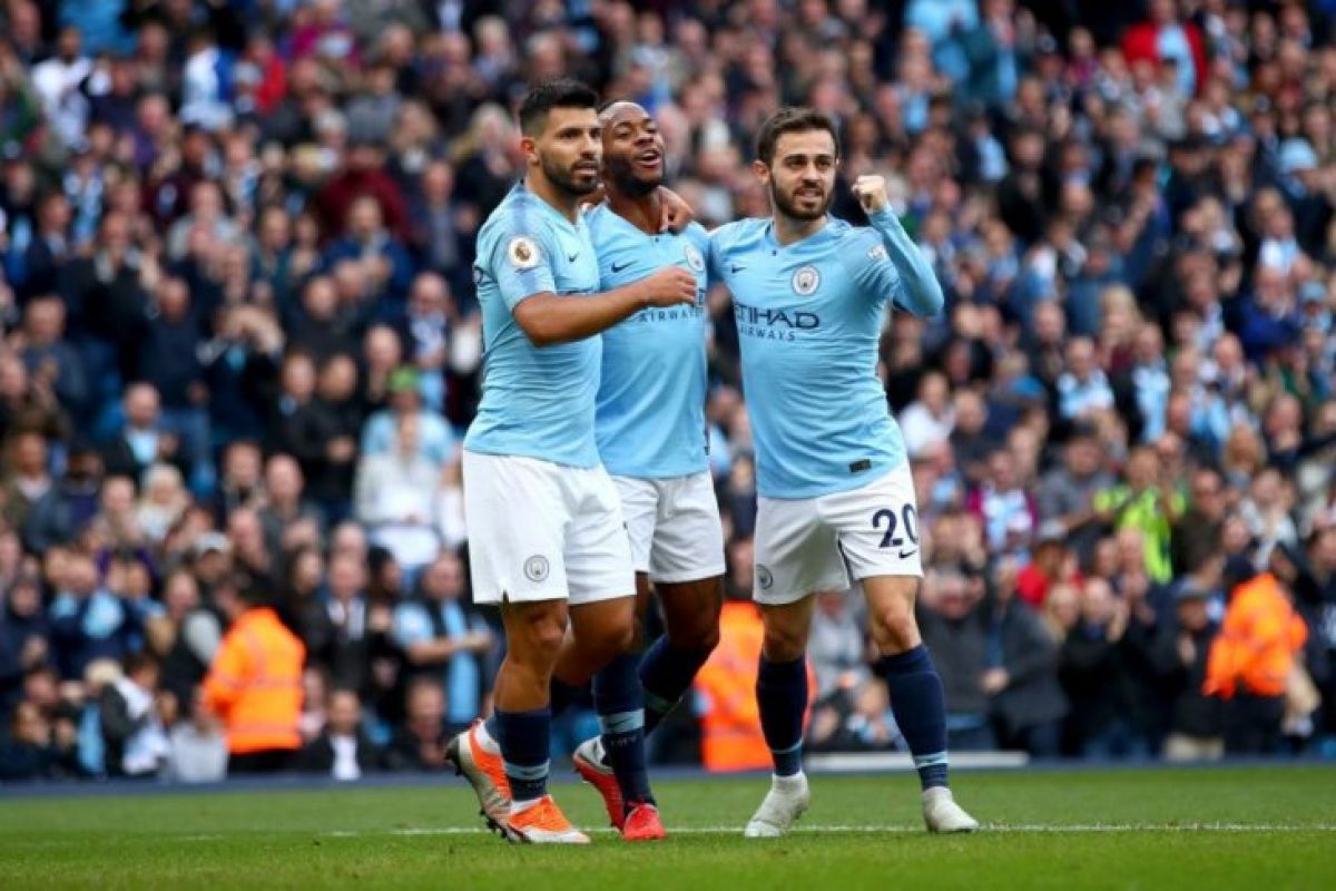 Manchester City ke puncak klasemen usai tundukkan Brighton