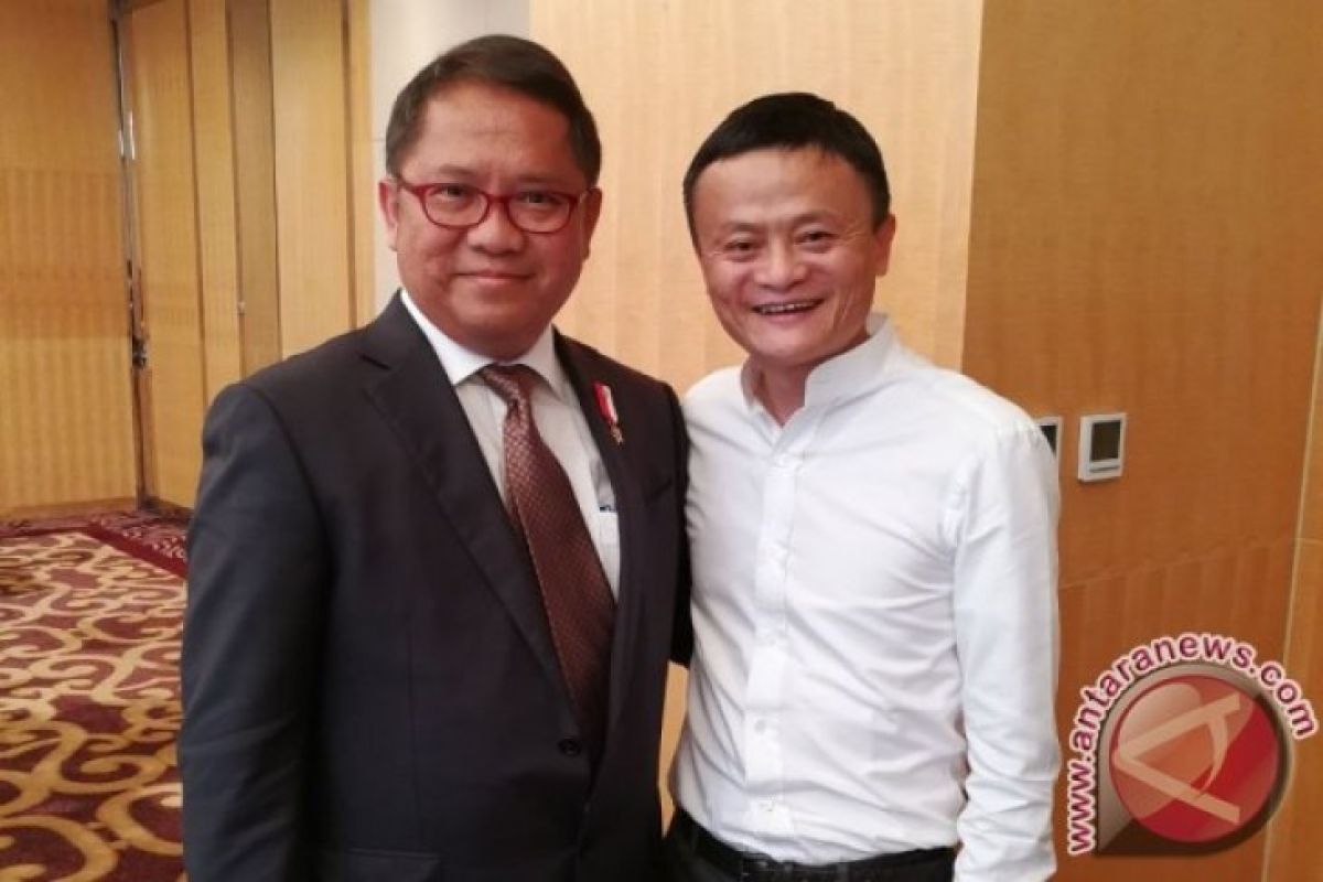 Menkominfo: Pertemuan Jokowi-Alibaba Grup usulkan Jack Ma Institute