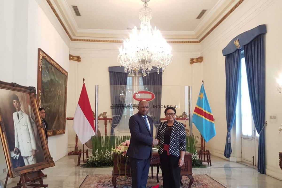 Marsudi receives maiden visit of DR Congo high-ranking official