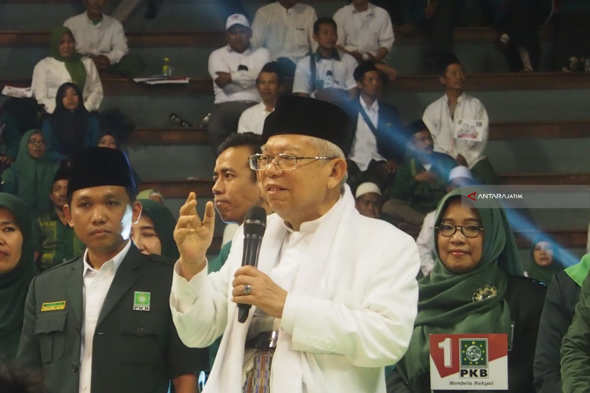 Ma'ruf Amin: Wajib Hukumnya Hilangkan Disparitas Miskin-Kaya