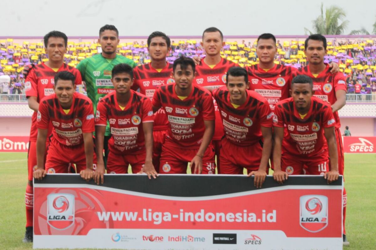 Semen Padang tertahan di kandang Persita Tanggerang dengan skor 1-1