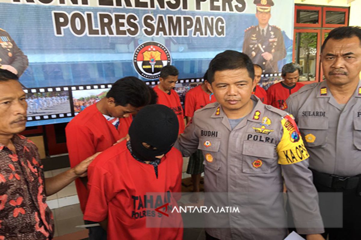 Polres Sampang Tangkap 22 Orang Pelaku Kriminal