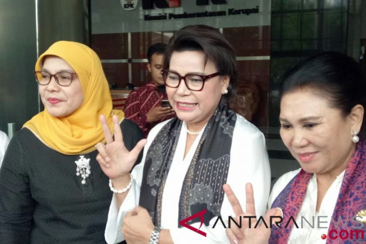 Para istri menteri Kabinet Kerja datangi KPK jalankan Gerakan SPAK