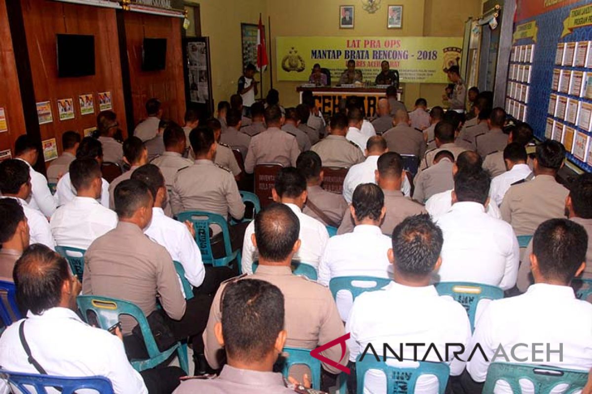 Polisi Aceh Barat dibekali aturan pemilu