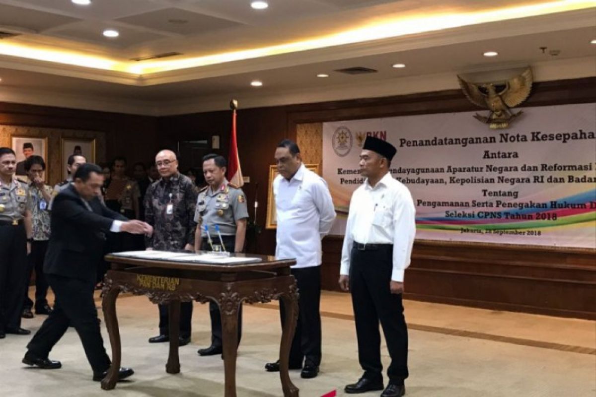 Kemenpan-RB gandeng Polri mengawal penerimaan CPNS