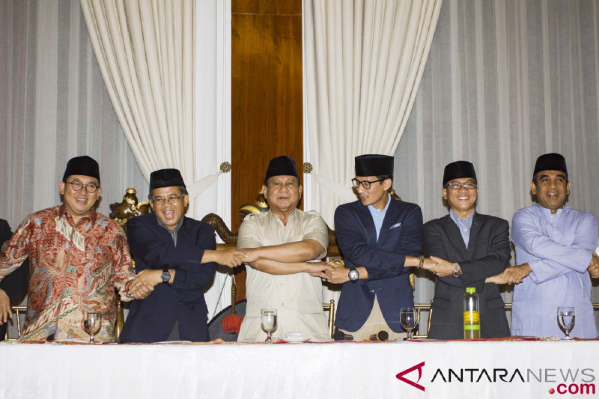 Prabowo: Kami punya perhitungan sendiri terkait Erick Thohir