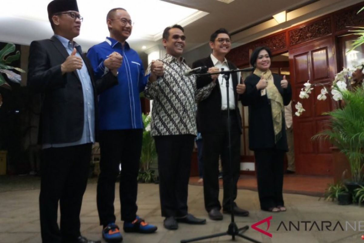 Parpol pengusung Prabowo-Sandiaga tetapkan Koalisi Indonesia Adil Makmur