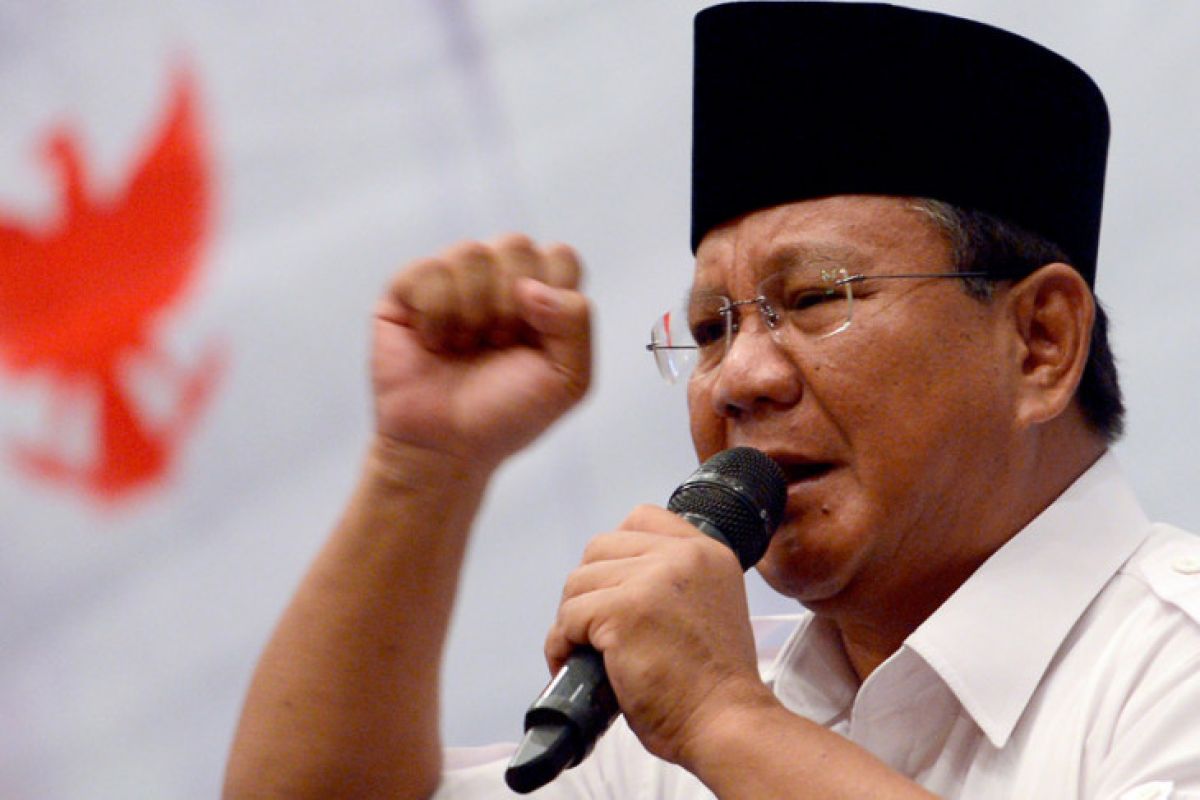 Prabowo: Kita songsong proses demokrasi dengan tenang