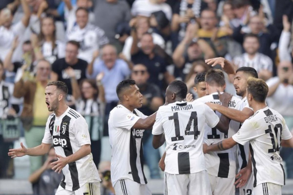 Raih kemenangan 3-1, Juventus menjauh dari kejaran Napoli