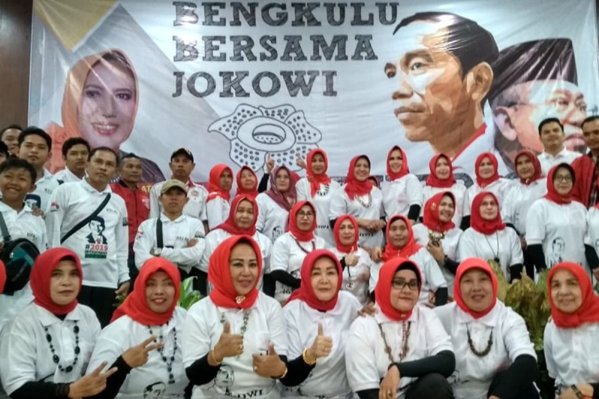 Relawan Bengkulu galang massa menangkan Jokowi-Ma'ruf