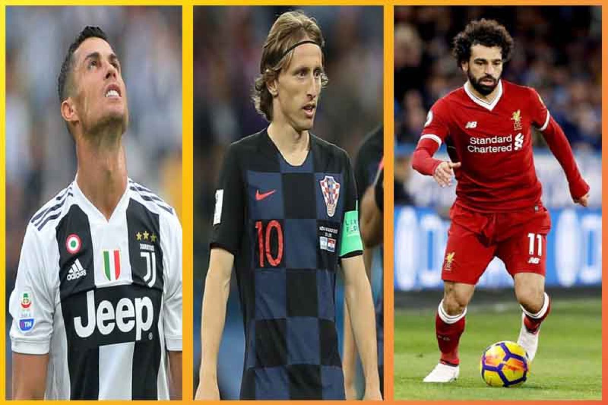 Ronaldo, Modric dan Salah berebut jadi pemain terbaik FIFA