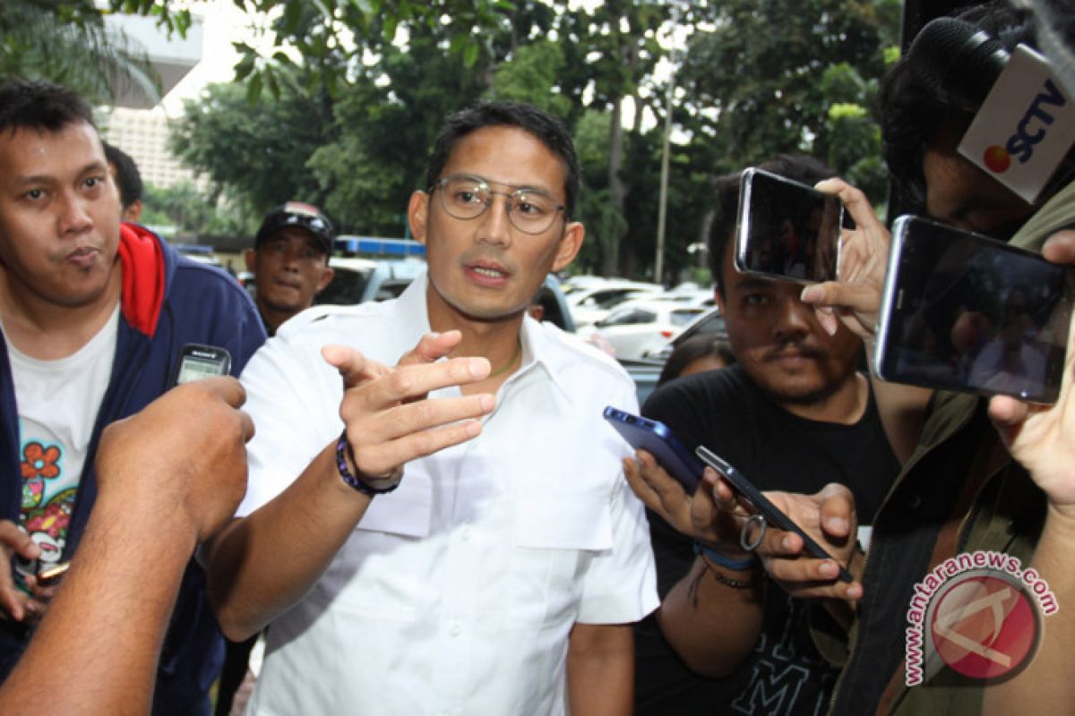 Polisi amankan kepulangan Sandiaga Uno ke kampungnya di Pekanbaru