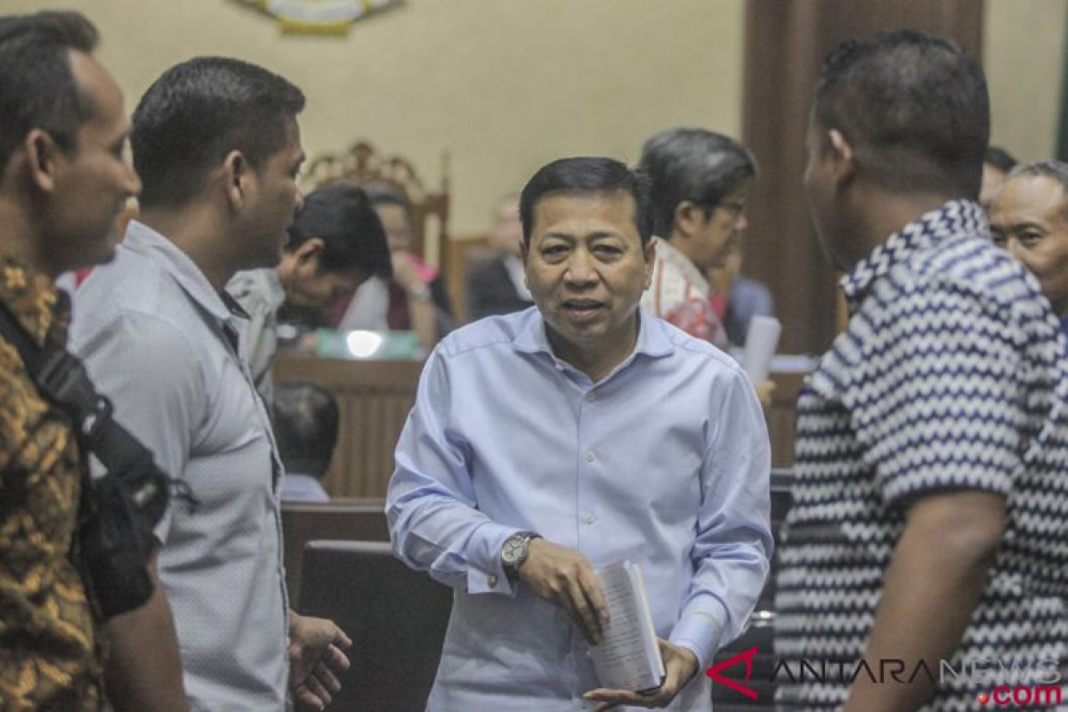 Setya Novanto akui terima 3,8 juta dolar AS