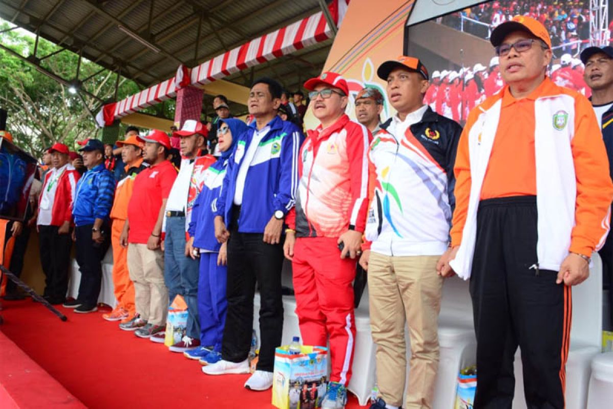 Pj Bupati Sinjai hadiri pembukaan Porda di Pinrang