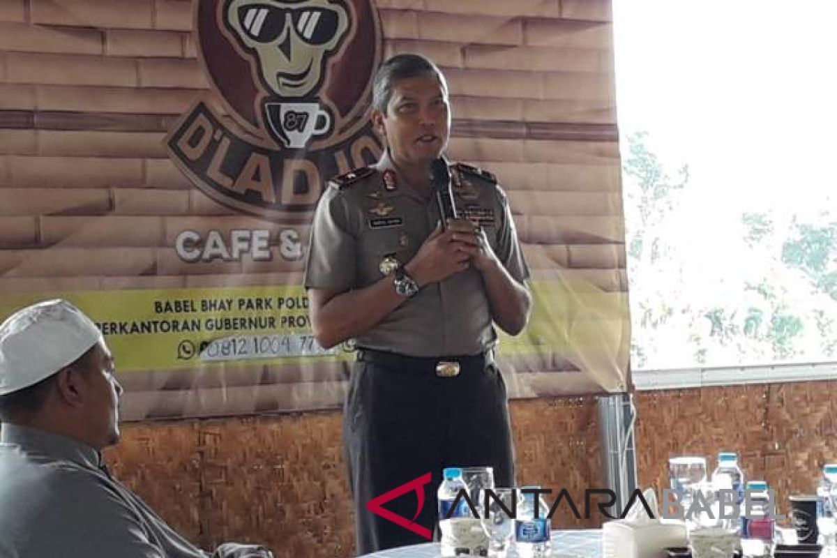 Kapolda Babel ajak masyarakat jaga kamtibmas jelang pilpres