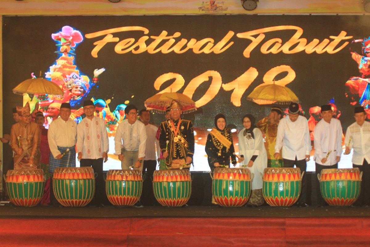Gubernur Bengkulu buka Festival Tabut 2018