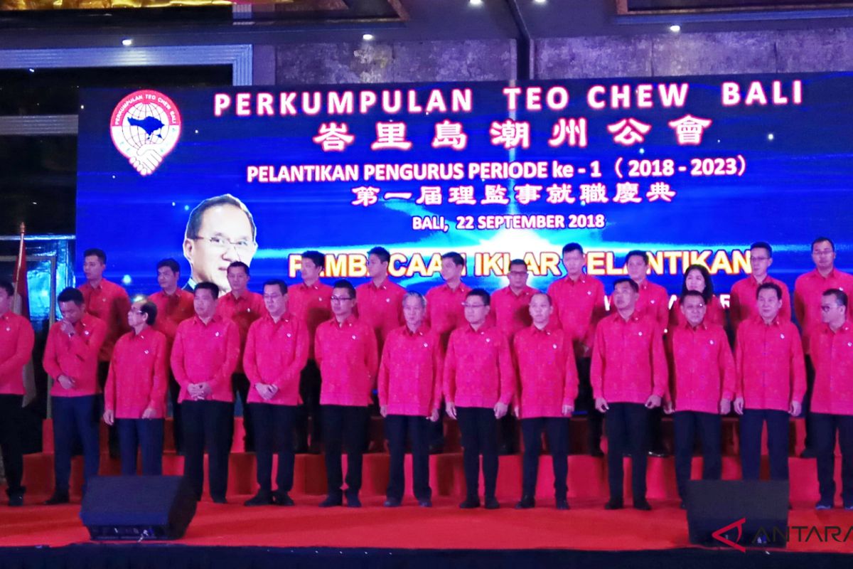 Etnis Teo Chew siap bersinergi dengan pemerintah di Bali