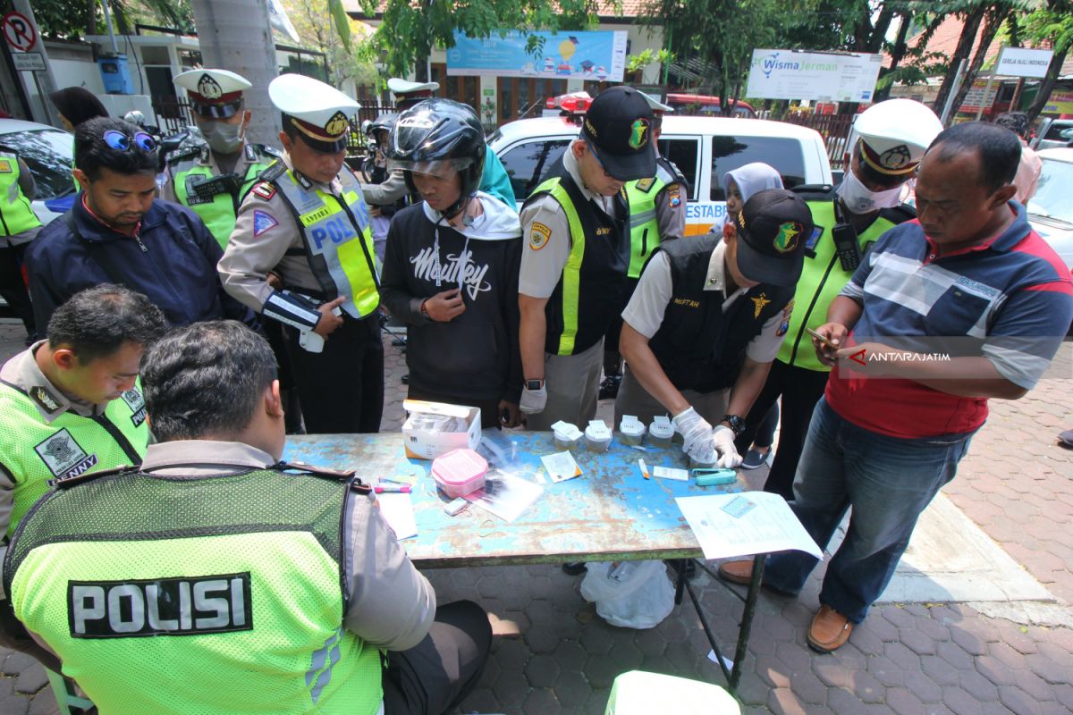 Tes Urine Pengendara Kendaraan Bermotor