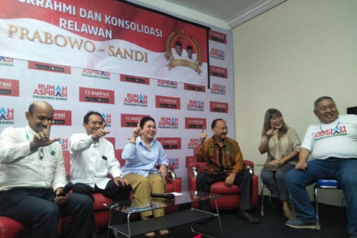 Titiek : Indonesia akan berjaya di tangan Prabowo-Sandiaga