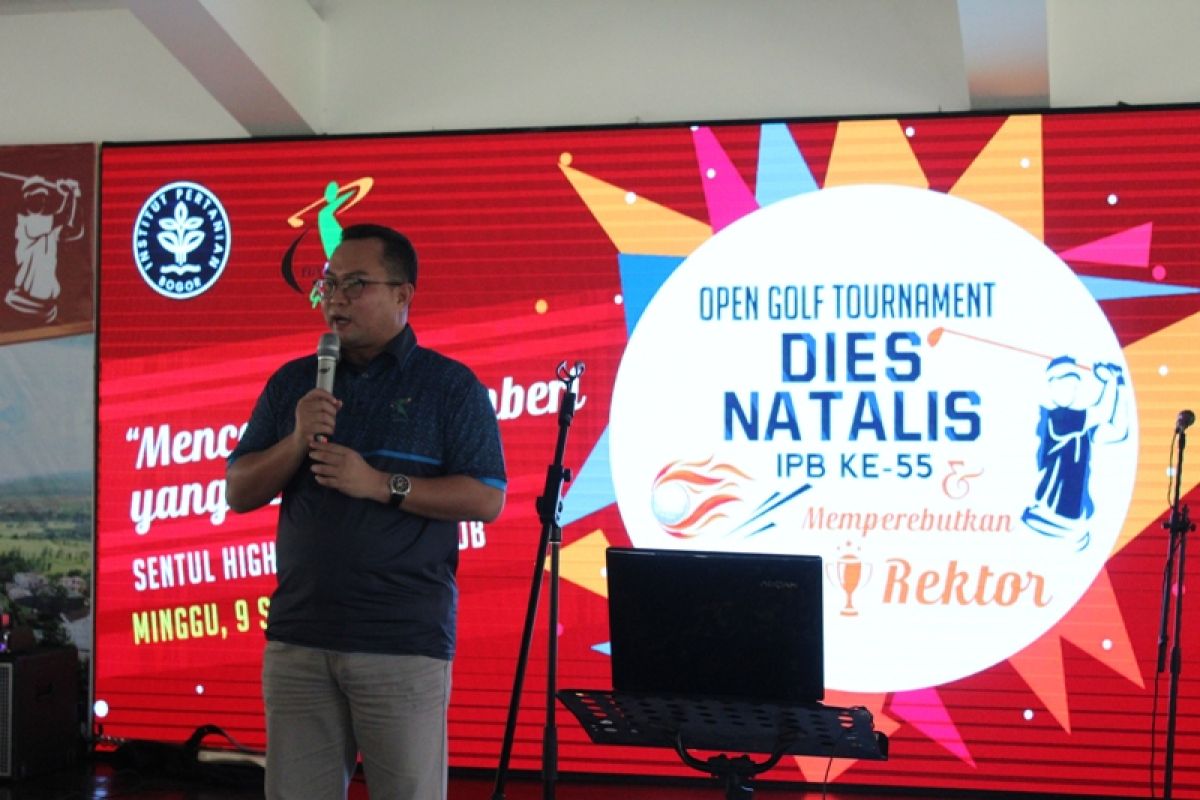 Open Golf Tournament Dies Natalis IPB ke-55