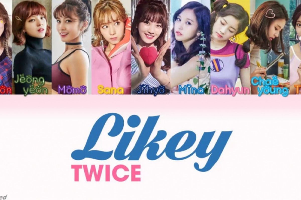 Video musik 'Likey' TWICE mampu campai 300 juta kali tayang di YouTube