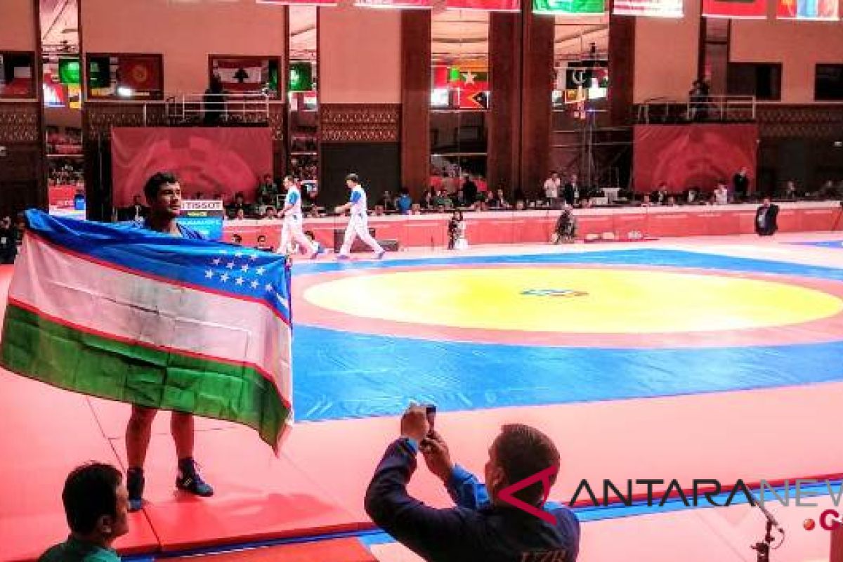 Putra Uzbekistan raih emas nomor sambo bergengsi