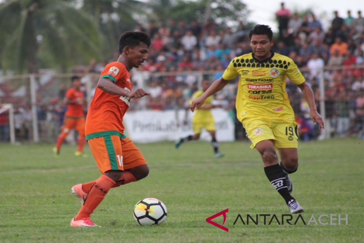 Aceh United tumbangkan Semen Padang