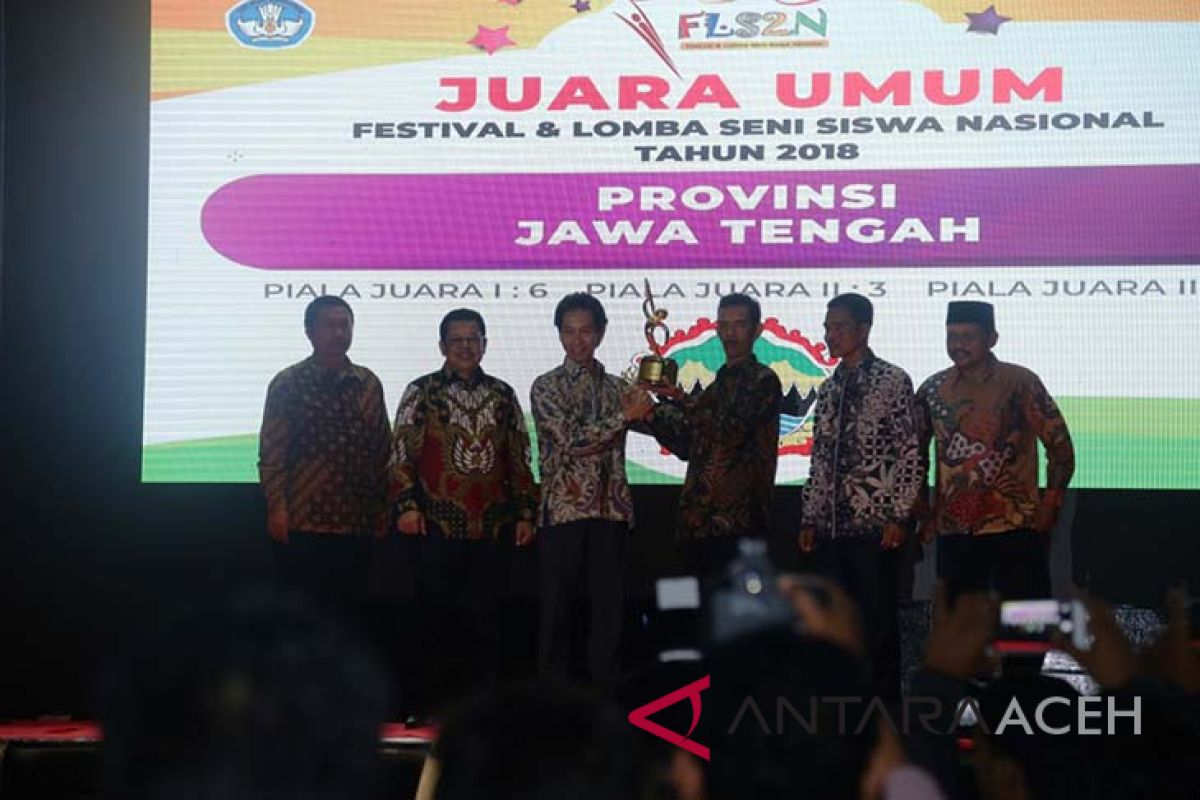 Jawa Tengah juara umum FLS2N