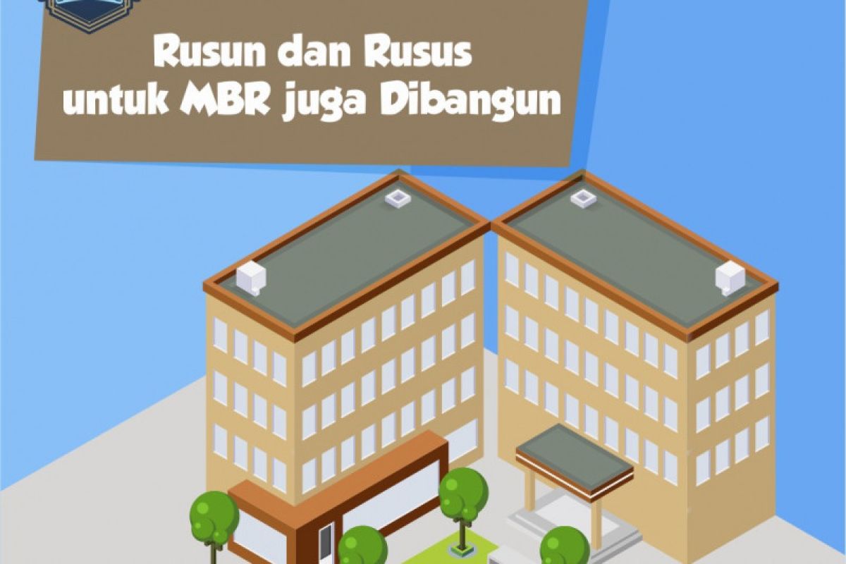 Rusun dan Rusus untuk MBR juga Dibangun