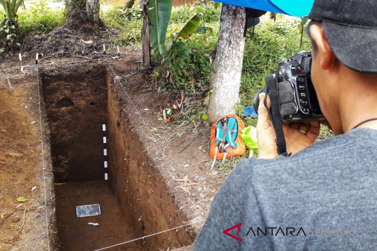 Telusuri tinggalan cagar budaya, arkeolog lakukan penggalian di Pariangan Tanah Datar