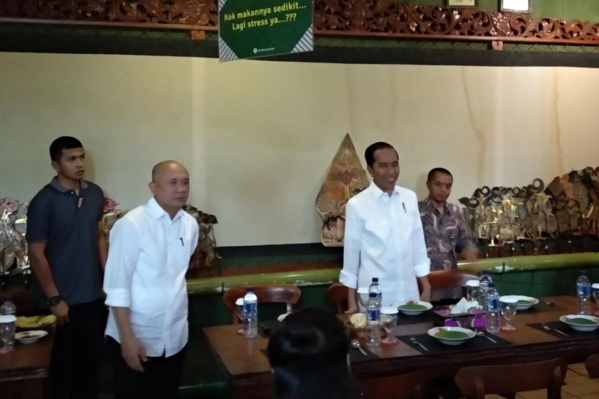 Jokowi imbau masyarakat jangan terpecah belah